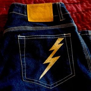 Rare Betsey Johnson Unworn jeans FAB